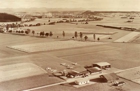 Flugplatz EDNL Westansicht